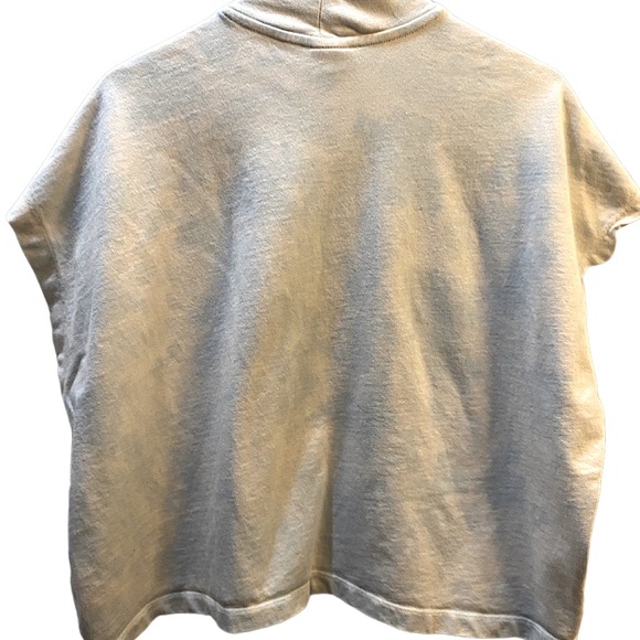 Nike tie dye boxy mock neck top blue L - Picture 4 of 10